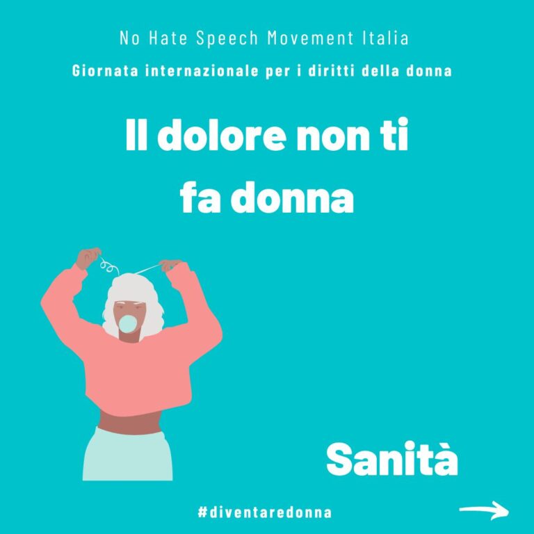 Il dolore non ti fa donna