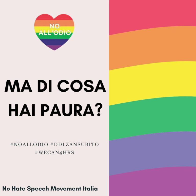 Ma di cosa hai paura?